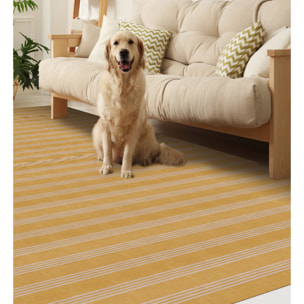 Alfombra de vinilo CERAMIKO, Calista, estilo textil 200x266 cm