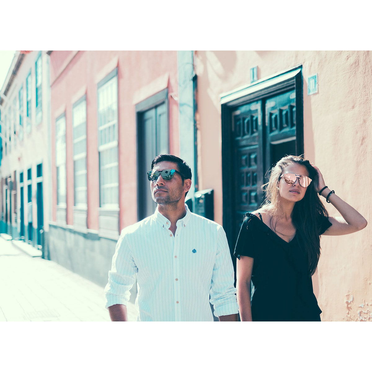 Occhiali da sole rosa PALO ALTO PEARL