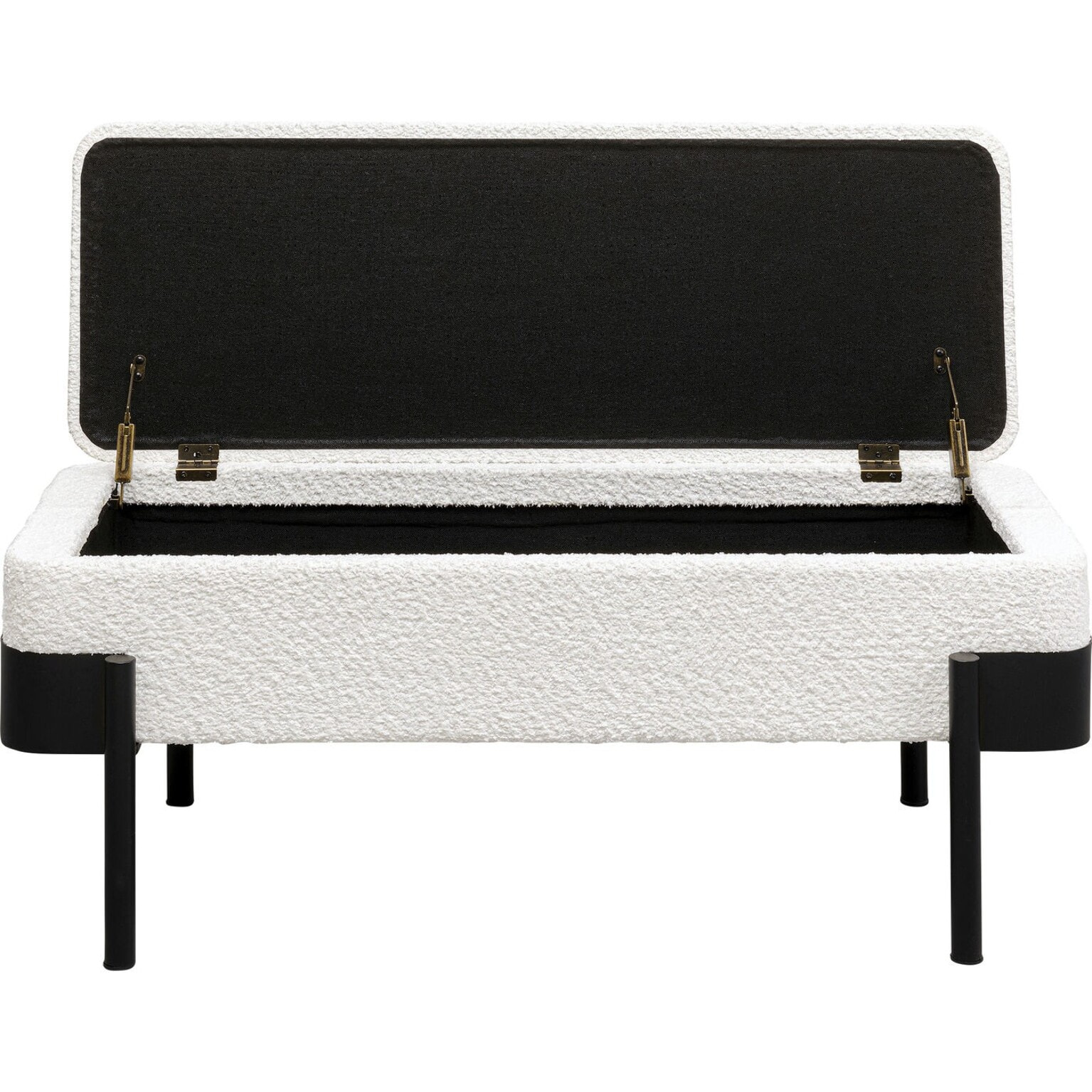 Banc-coffre Angelo blanc Kare Design