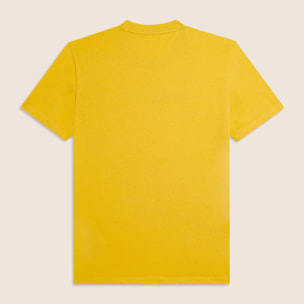 T-shirt in jersey con stampa logo tono su tono