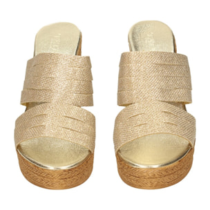 Sandali Donna Tata Italia Dorato