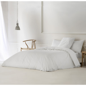 Funda nórdica BLANCO 100% algodón 200 hilos