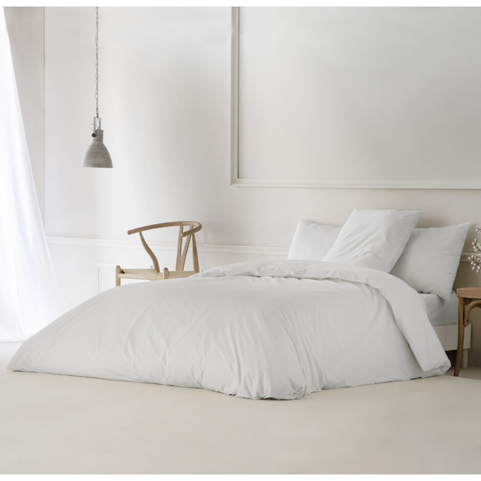 Funda nórdica BLANCO 100% algodón 200 hilos
