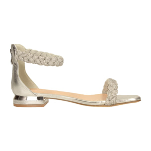 Sandali Donna Tata Italia Argentato