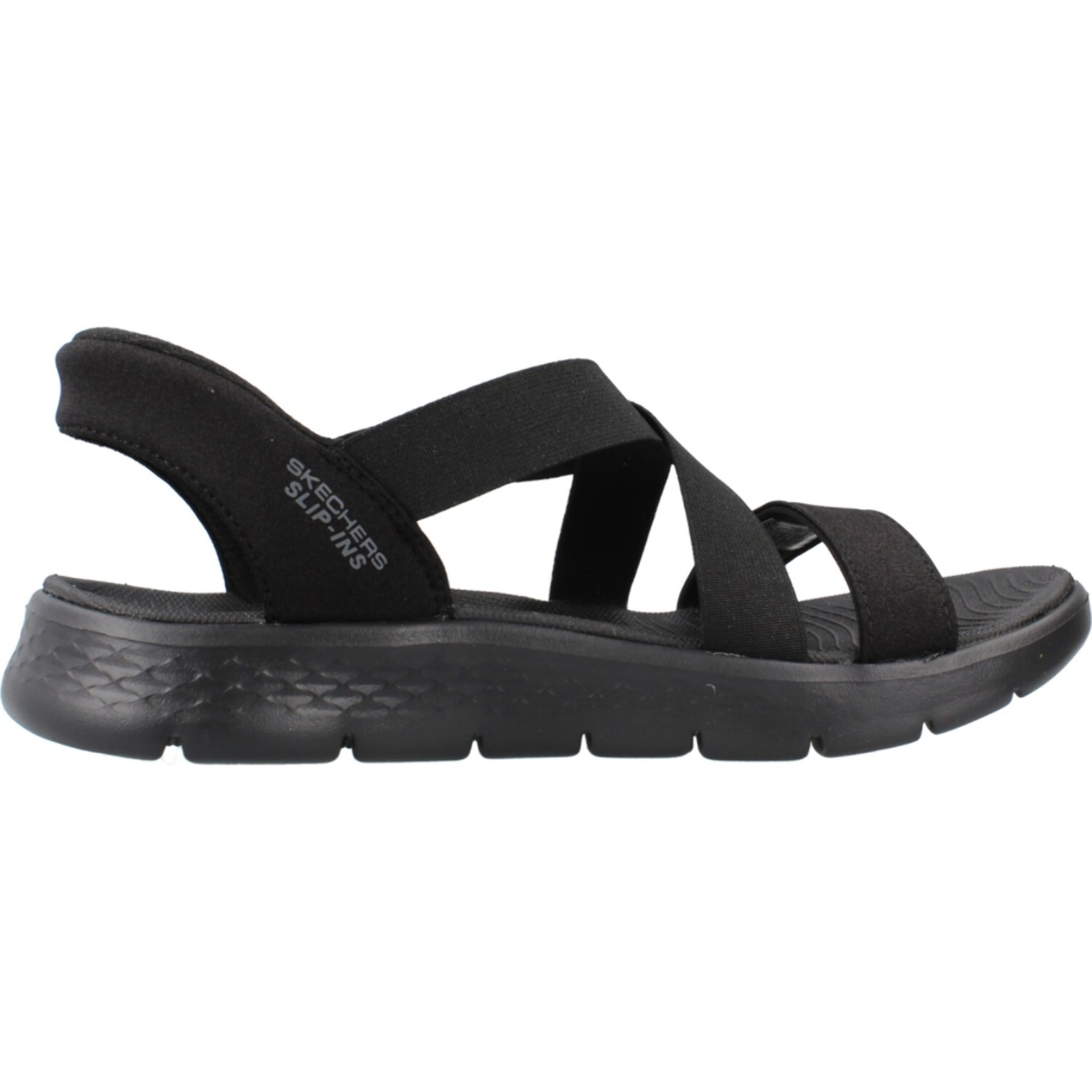 Sandalias Mujer Go Walk Flex Sandal Glimm Negro