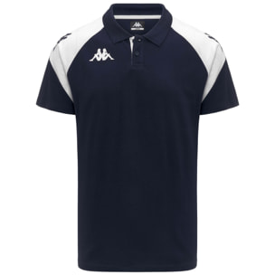 Kappa - Polo Shirts Uomo Blu - Kappa4Football Lanetto