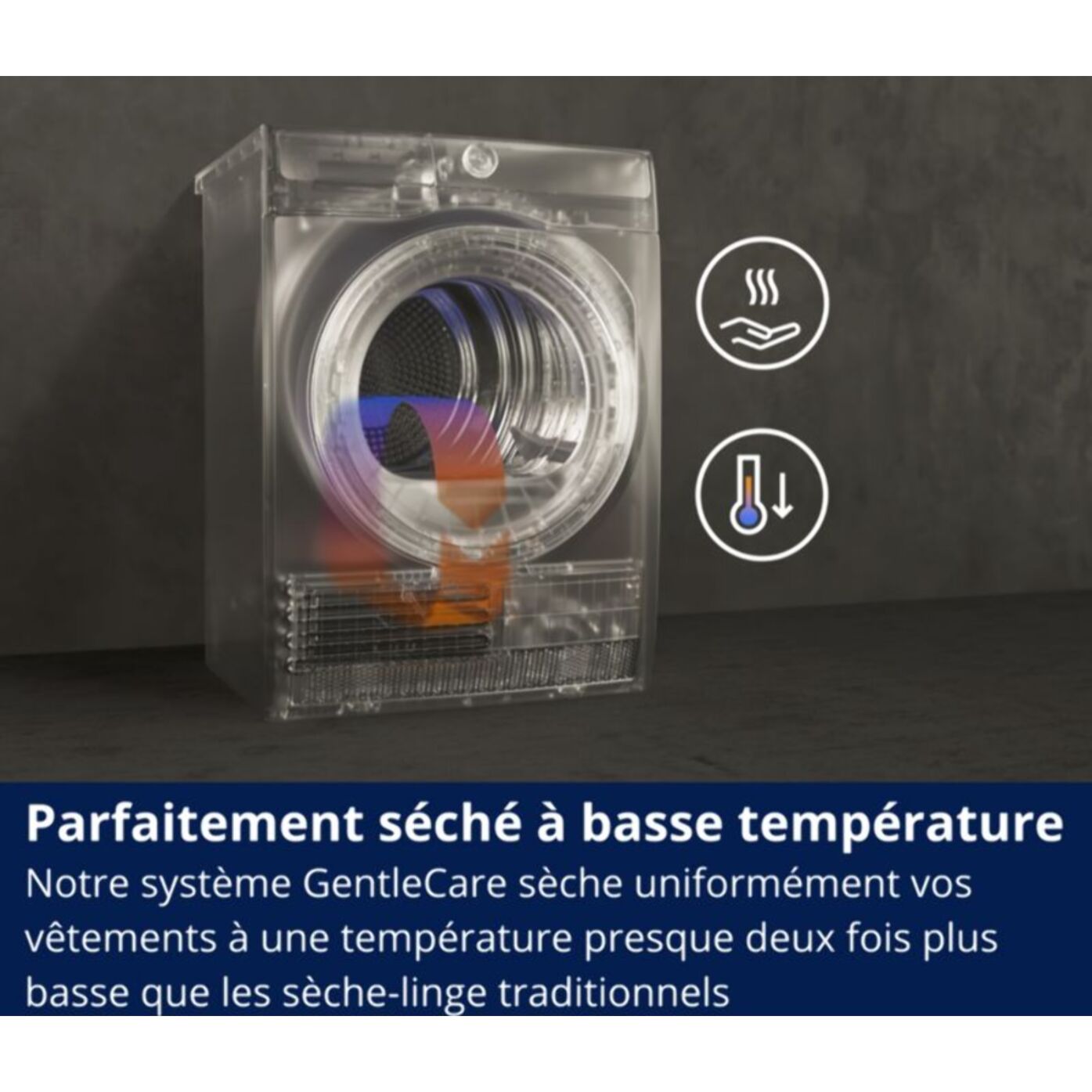 Sèche linge pompe à chaleur ELECTROLUX EWHI619G5BO