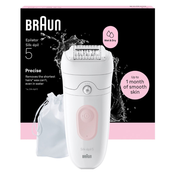 Braun Silk·épil 5 - 5-011 - Rose Flamant
