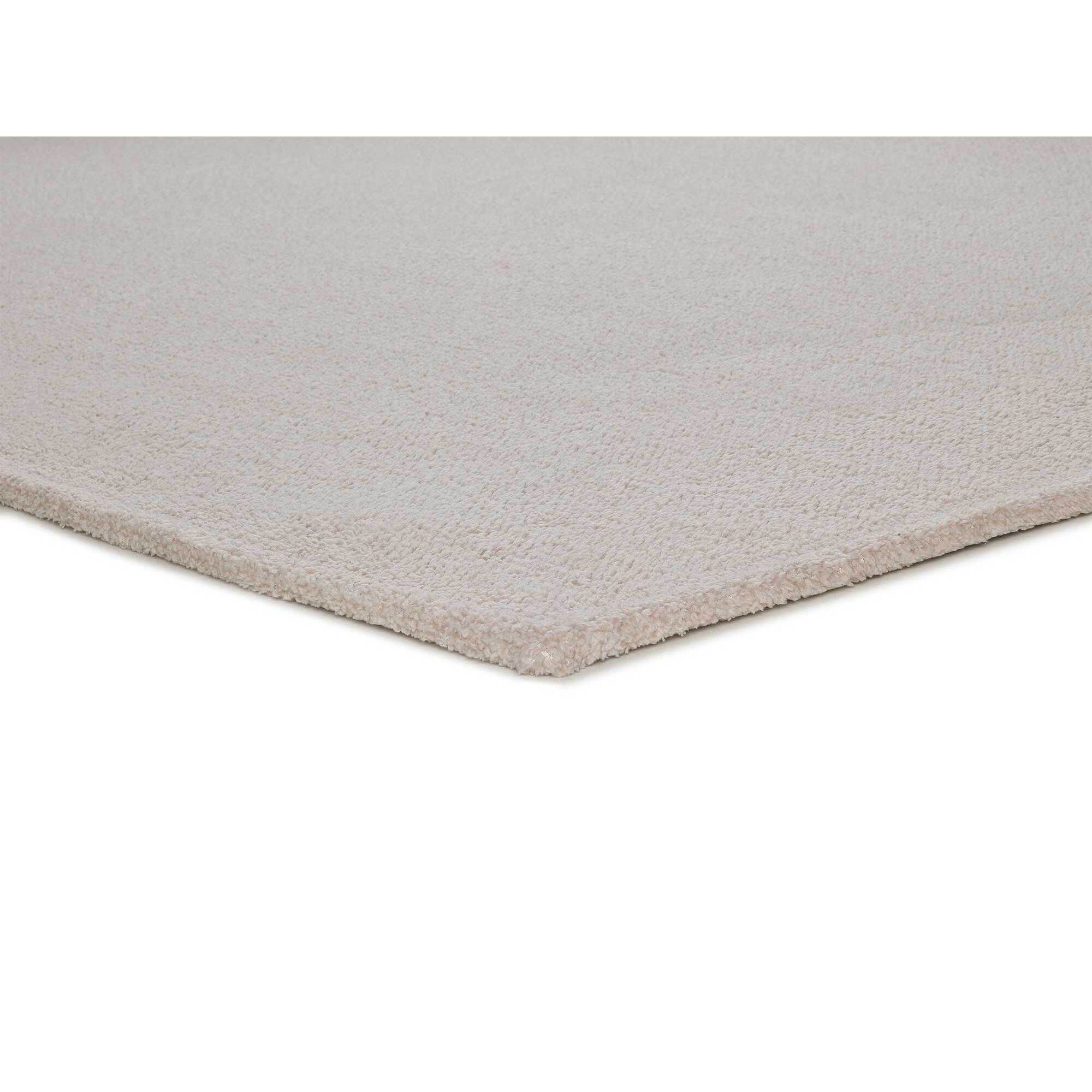 SAFFI Alfombra lisa lavable blanco, varias medidas disponibles