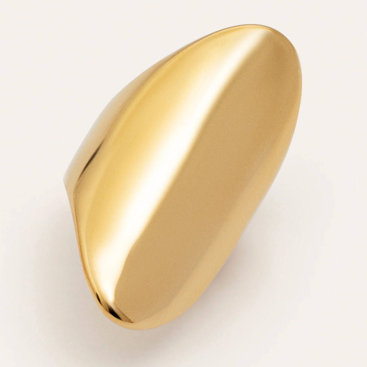 Anillo Bohemian Acero Baño Oro