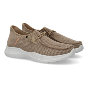 Zapatiilas deportivas comodas y ligeras para hombre, con cierre de cordones elasticos