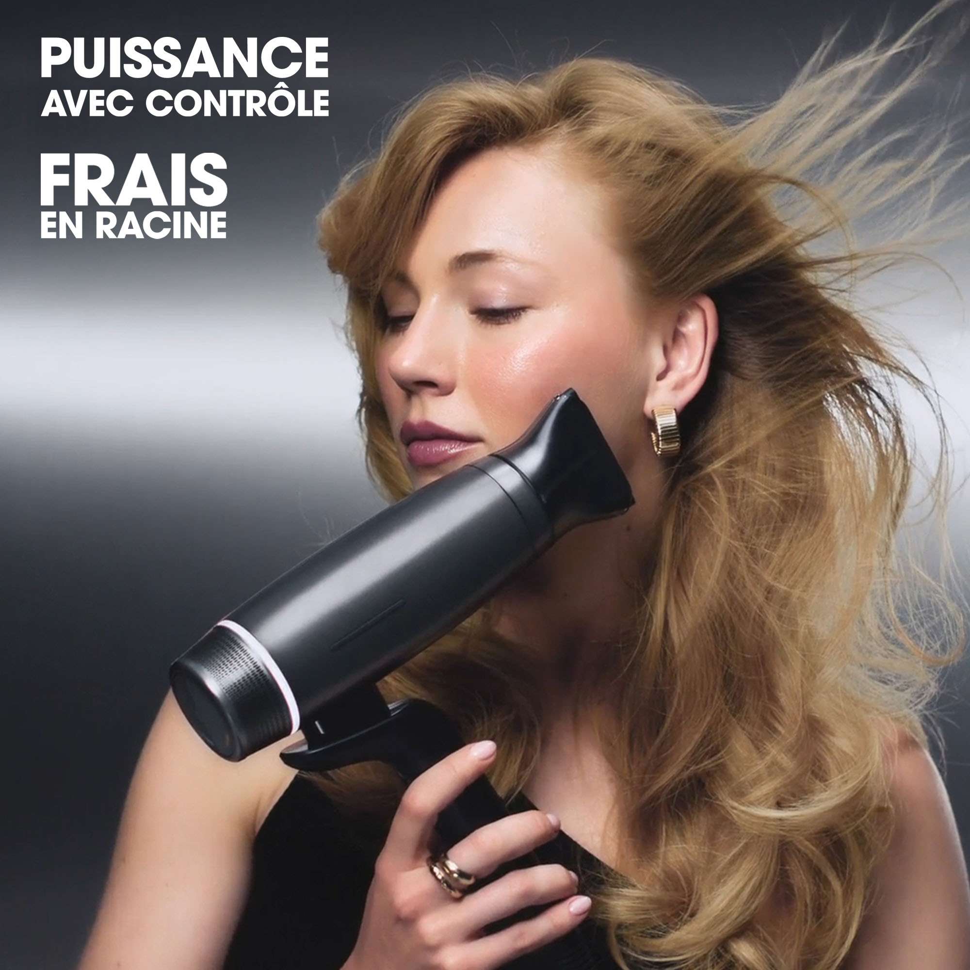 Sèche-cheveux ultra-rapide ghd speed noir mat