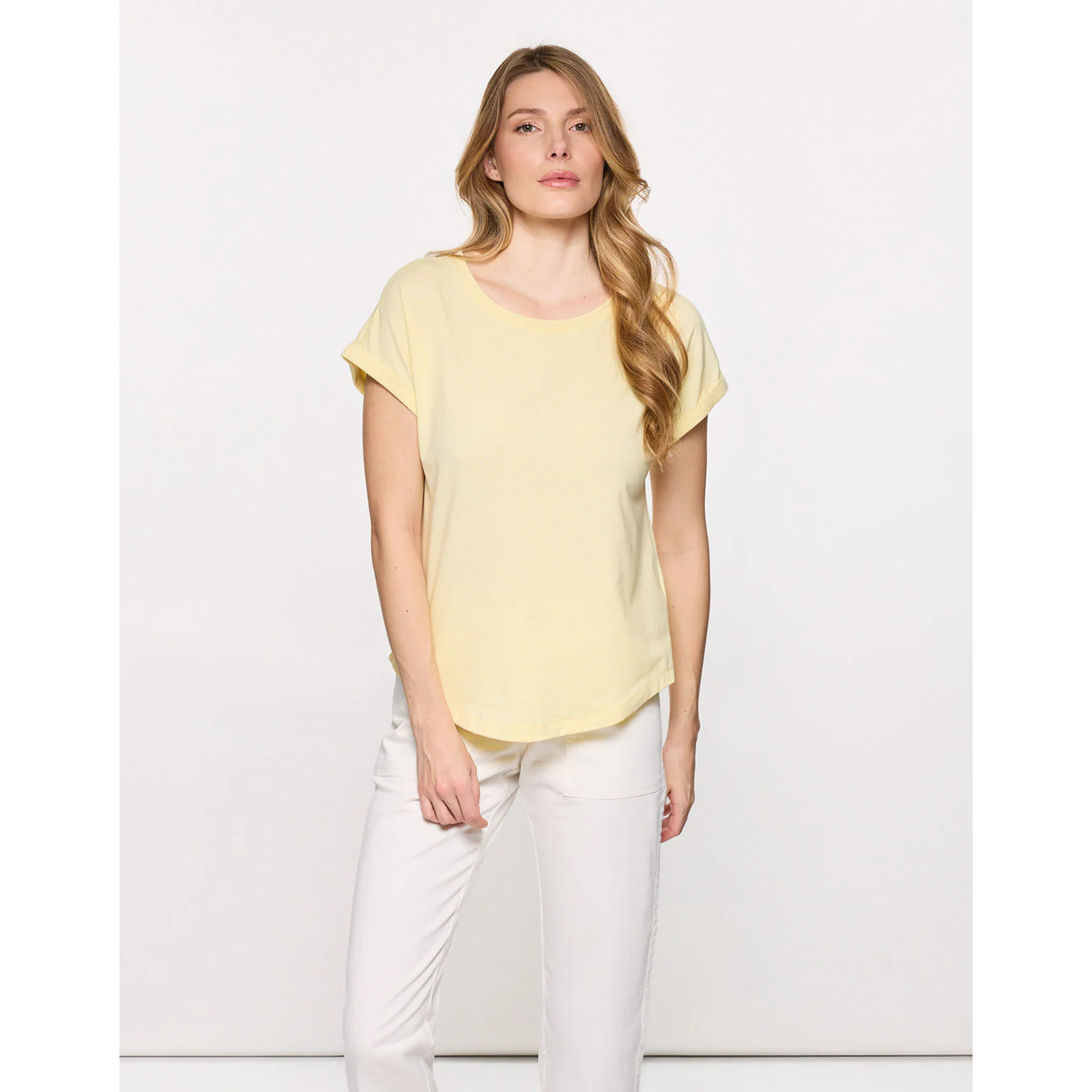 Camiseta Manga Corta Amarillo - Luma