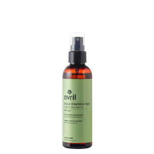 Huile végétale  - Huile d'avocat Certifiée bio 100 ml