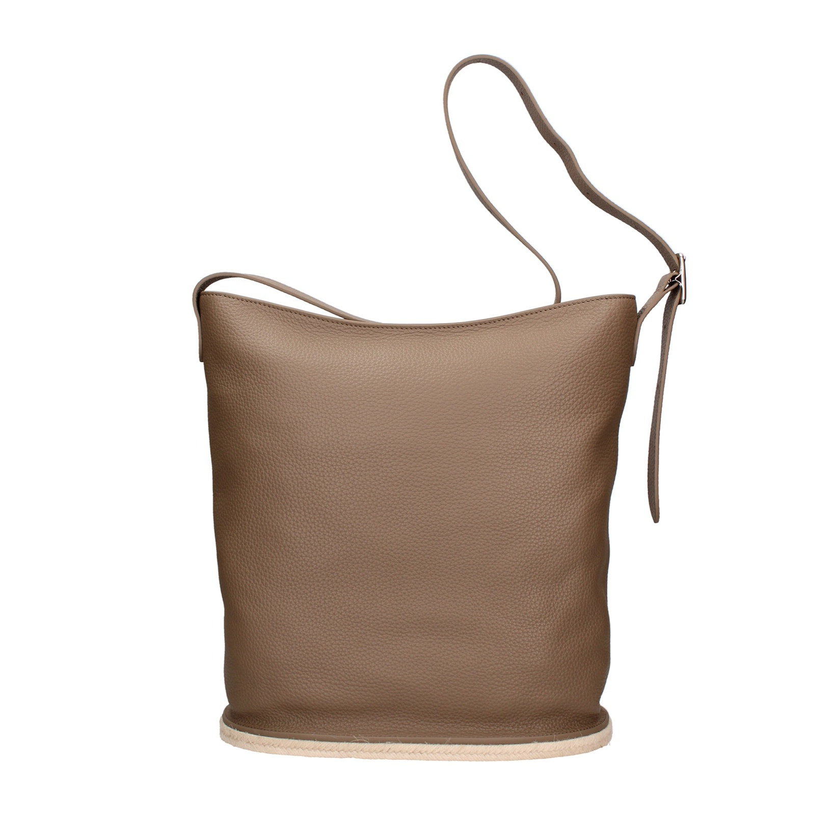 Borsa a spalla da donna Made in Italy - Modello Zelia Plus - 100% pelle - 29.0 x 32.0 x 17.5 cm