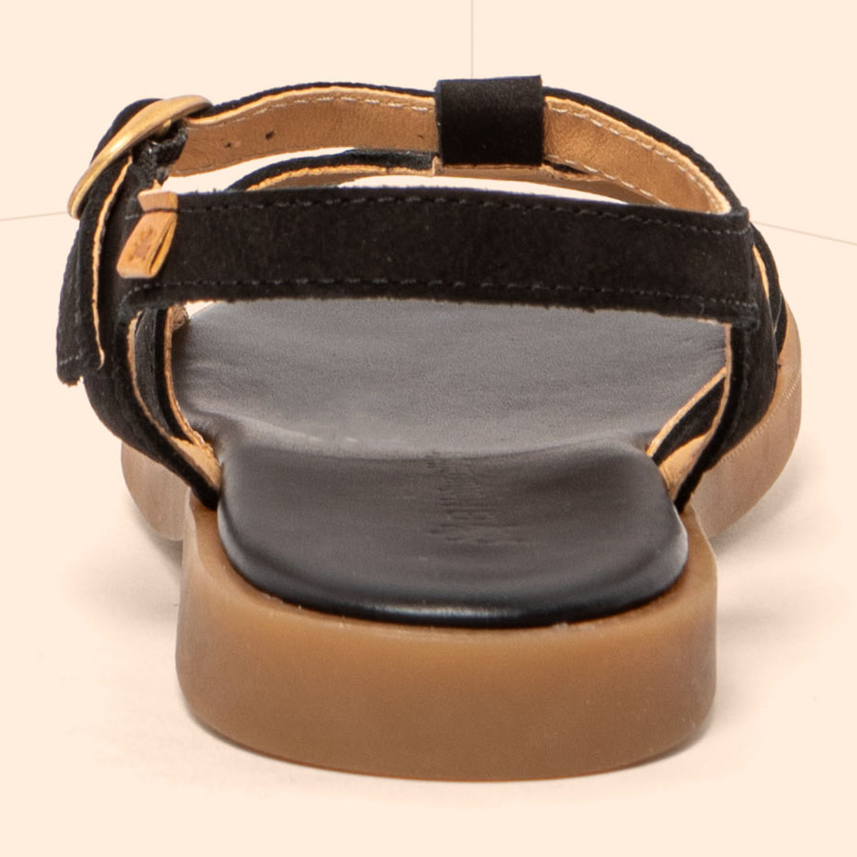 Sandalias N5879 NOBUCK BLACK/ ARENISCA color Black