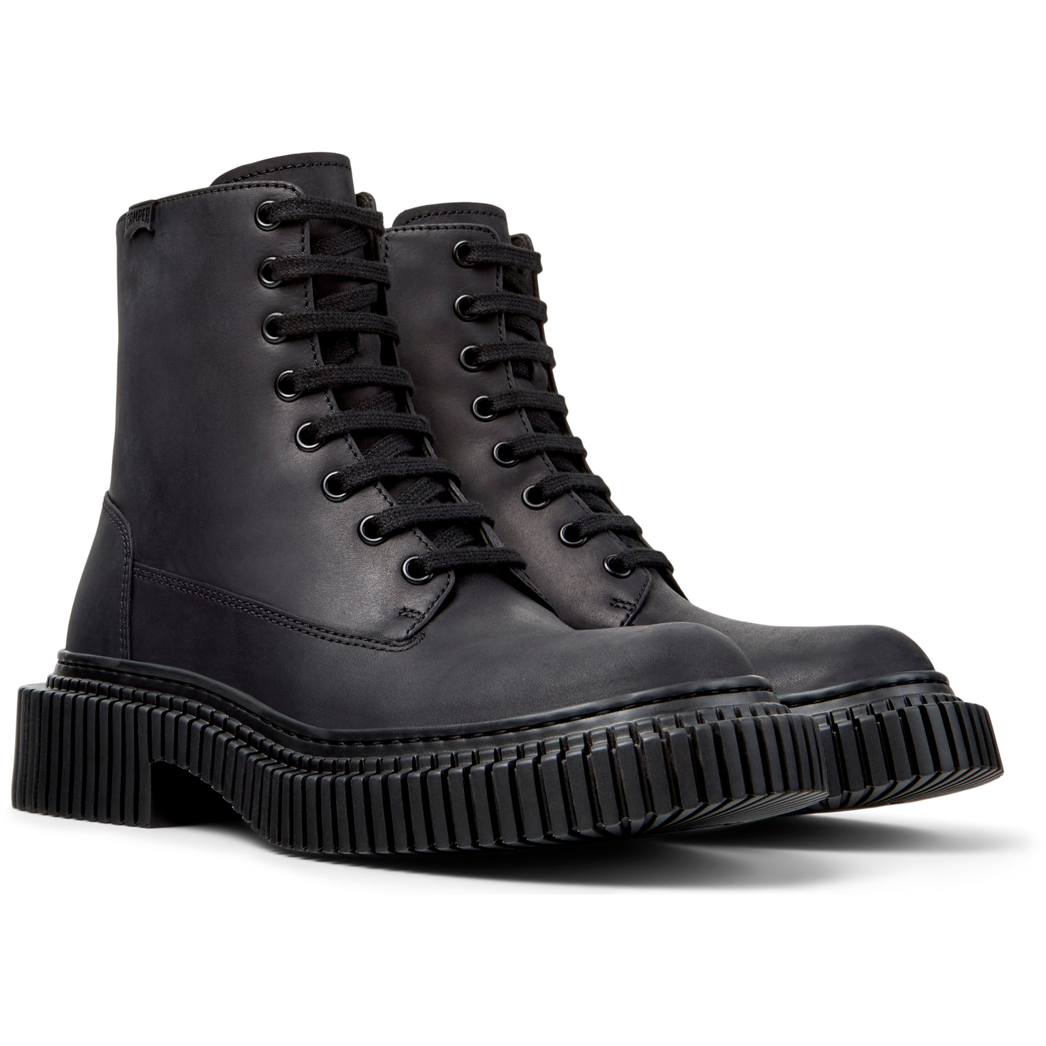 Botines - CAMPER Pix Berlin - Negro - Nubuck