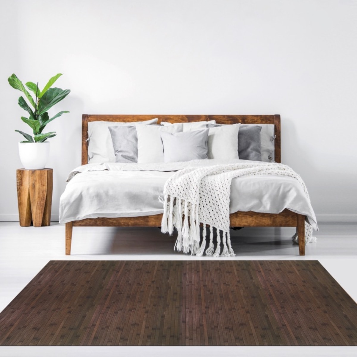 Tapis BAMBOO COOL Wengé