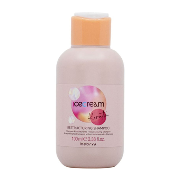 INEBRYA Ice Cream Keratin Restructuring Shampoo 100ml