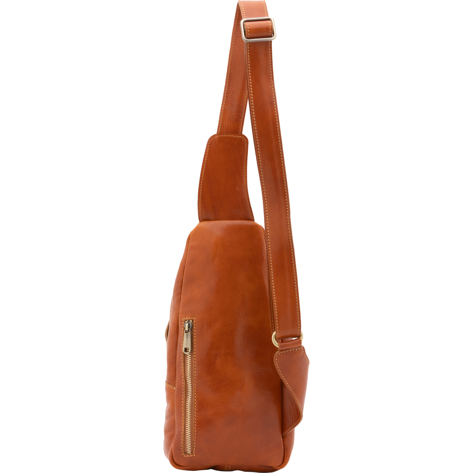 Marsupio  da uomo In Vera pelle Made in Italy 33x17x7 cm