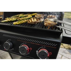 Barbecue gaz WEBER Gaz Spirit EPX-435R Stealth, sur chariot, 5 brûleurs dont 1 latéral, surface de cuisson 61 x 45
