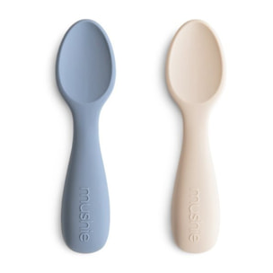 Mushie Pack Dos Cucharas Iniciación Solid