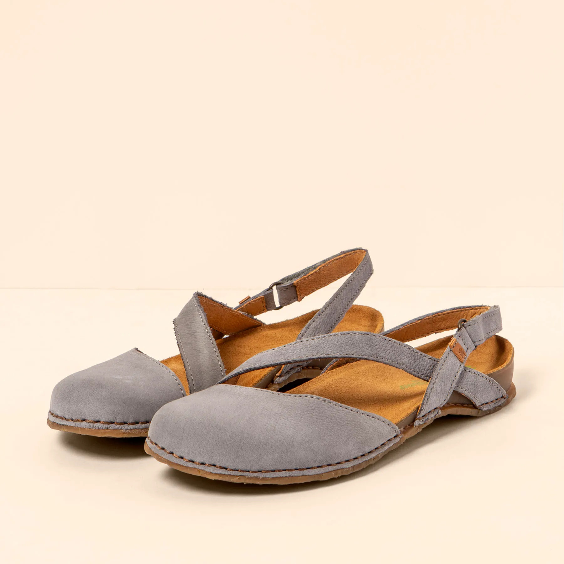 Sandalias N5813 NOBUCK LAVADO DENIM/PANGLAO color Denim