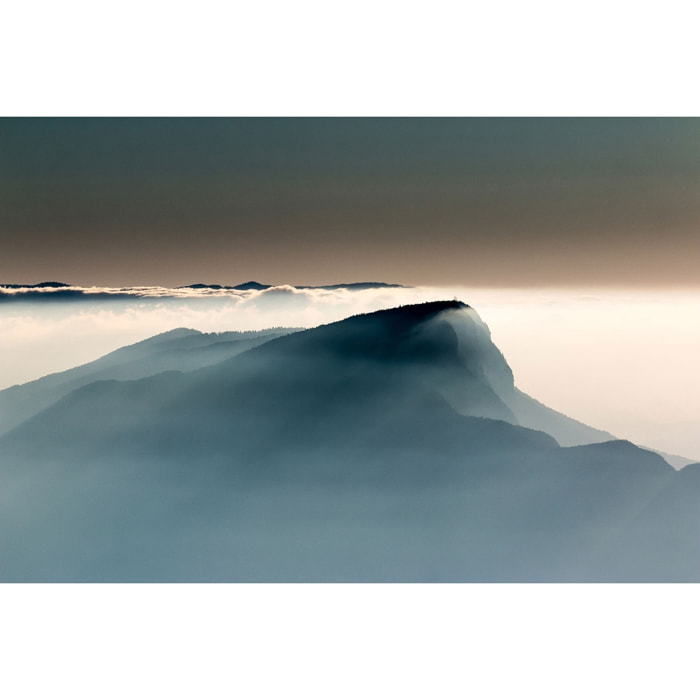 Tableau deco voile alpin Tableau alu Dibond