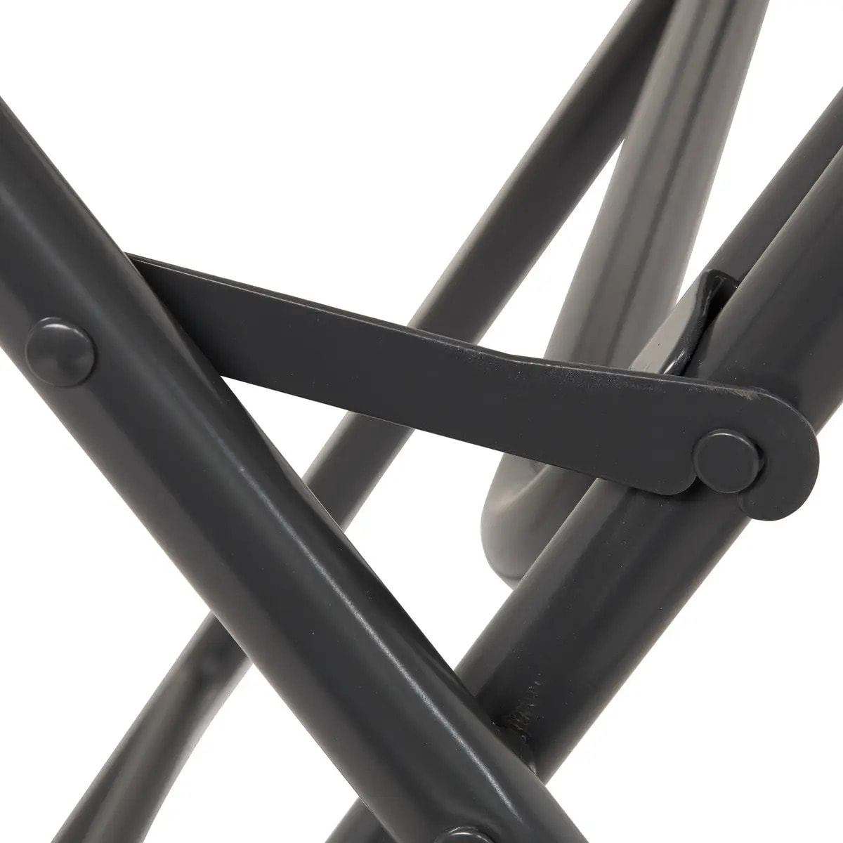 Table pliante 4 places Flexy Plus 80x80cm noir