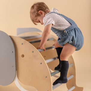 Arco de escalada plegable de madera ELEPHANT PIKLER para niños