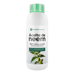 Aceite de Neem 100% Puro y Natural Planeta Huerto 1L