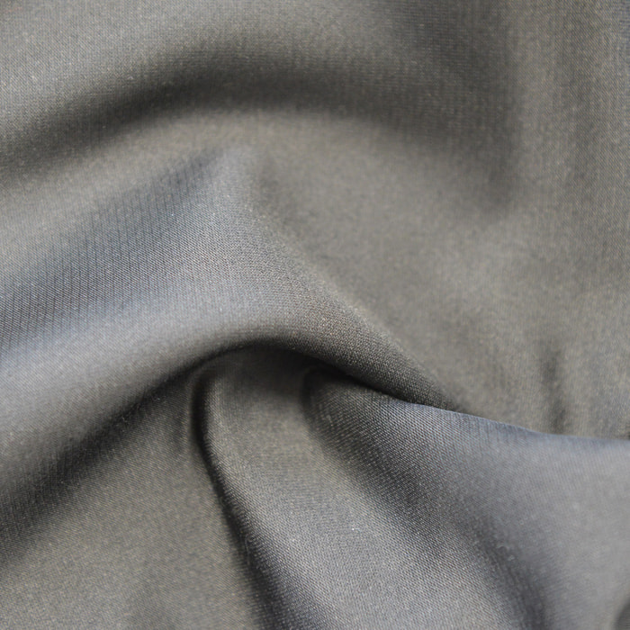 Tissu d'ameublement satin - Gris clair