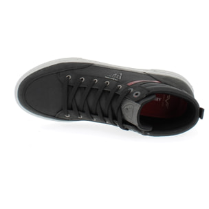 Armata di Mare Scarpe Uomo Sneakers Alte Casual Stringate con Soletta Rimovibile in Memory Foam AMU W23M405 Black