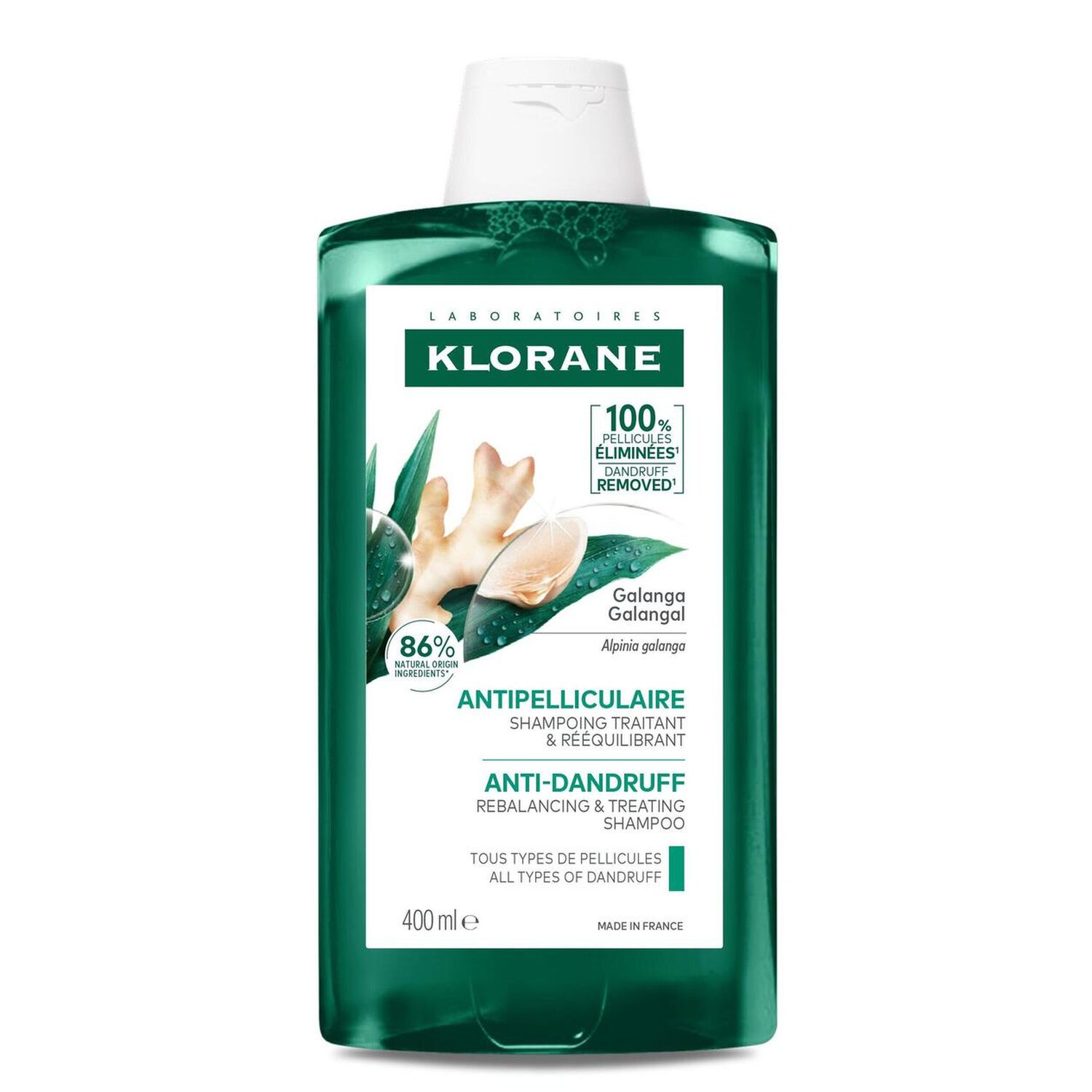 Galanga  - Shampoing Rééquilibrant et Antipelliculaire