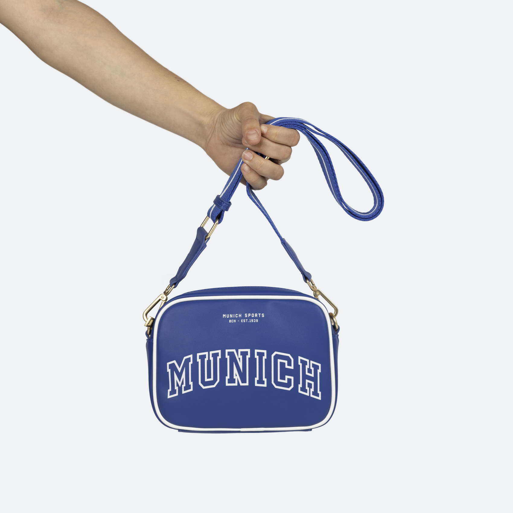 COURT CROSSBODY CAMERA C/BLUE