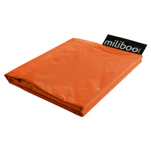 Housse de pouf géant orange BIG MILIBAG