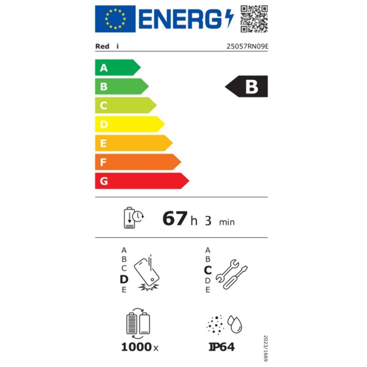 Smartphone XIAOMI Pack Redmi 15 256Go + Redmi Buds6 Active