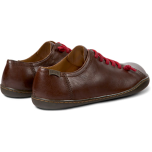 Zapatillas - CAMPER Peu Cami - Marron - Cuero liso