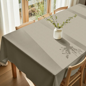 Nappe en résine anti-taches Uni Naturel 157