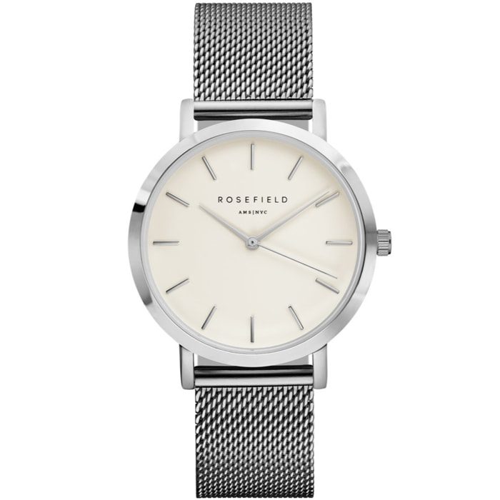 Reloj Rosefield MWS-M40 Mujer Analogico Cuarzo con Correa de Acero inoxidable