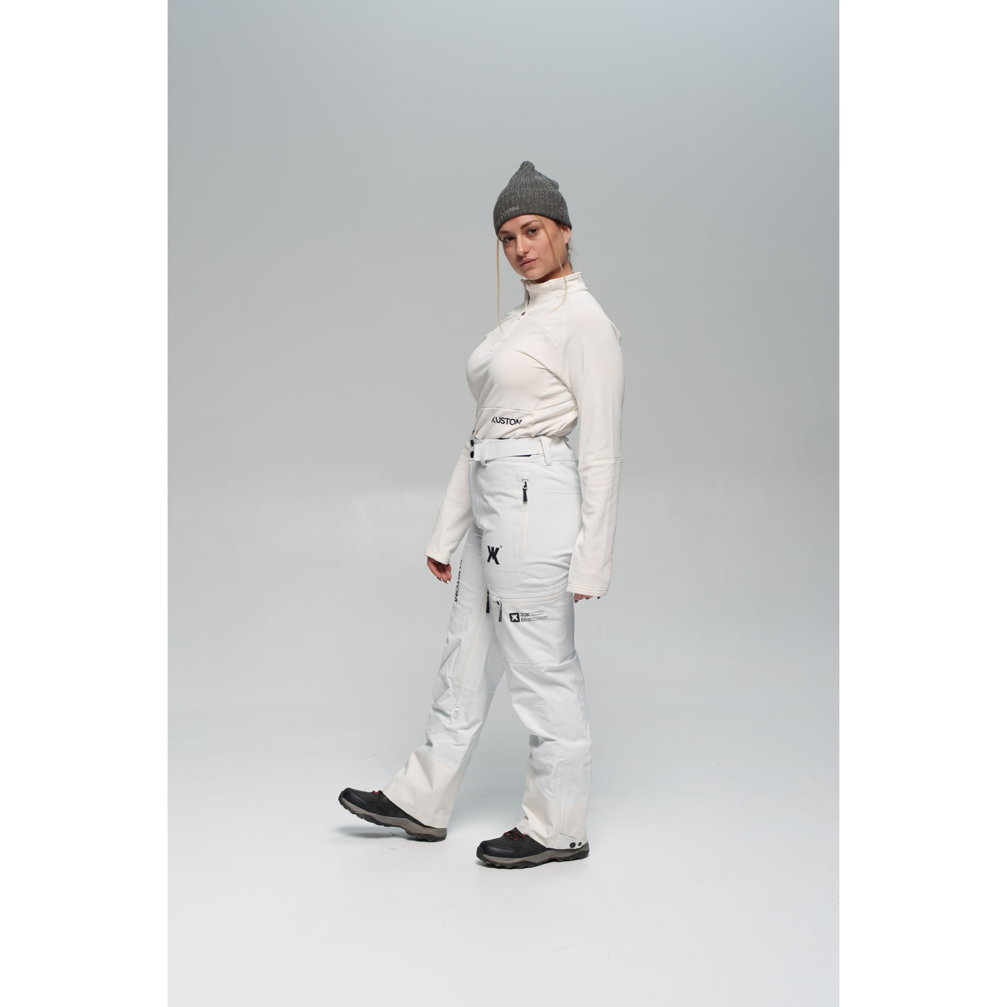 Maglietta termica bianca AXIS KUSTOM DONNA