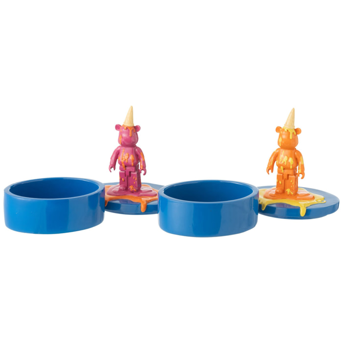 J-Line Boite Ours Cornet Glace Resine Mix Assortiment De 2