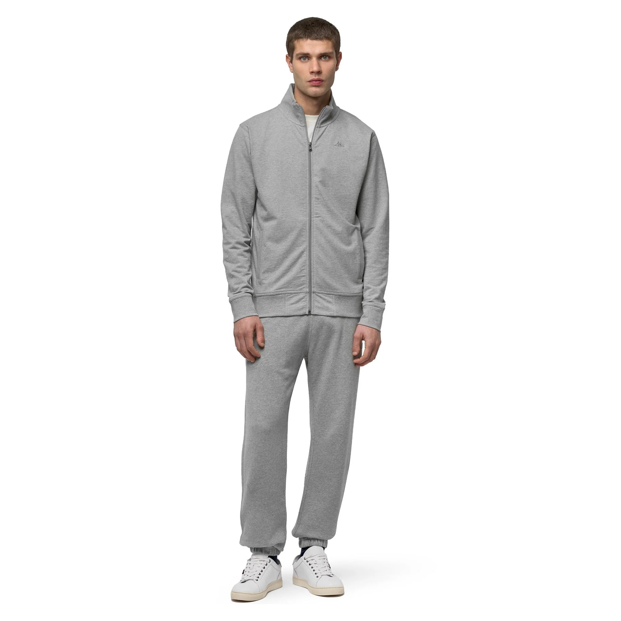 Kappa - Pantalones Hombre Gris - Shedir French Terry