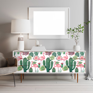 Sticker meuble tropical daisuke 60 x 90 cm