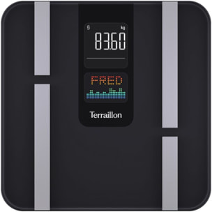 Pèse personne impédancemètre TERRAILLON Body Color Connect