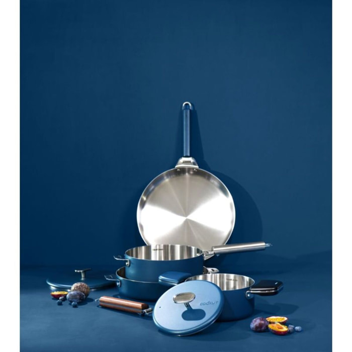 Casserole COOKUT LA MERVEILLEUSE  INOX 20CM - MYRTILLE