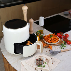 Friteuse sans huile 4,5L crème COLORAMA