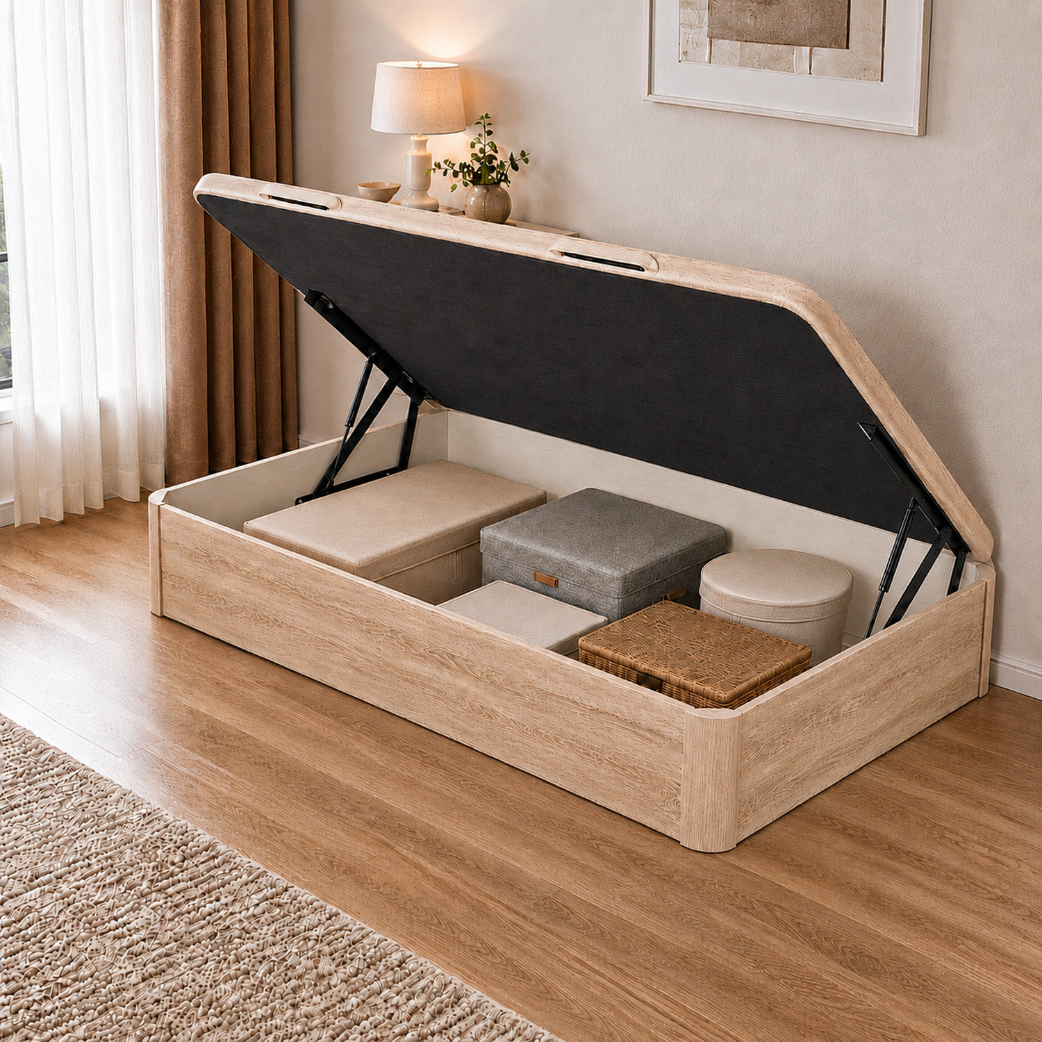 Canapé Abatible | 32CM | ENVÍO, MONTAJE Y RECOGIDA ANTIGUO INCLUIDO | Apertura Lateral | Madera