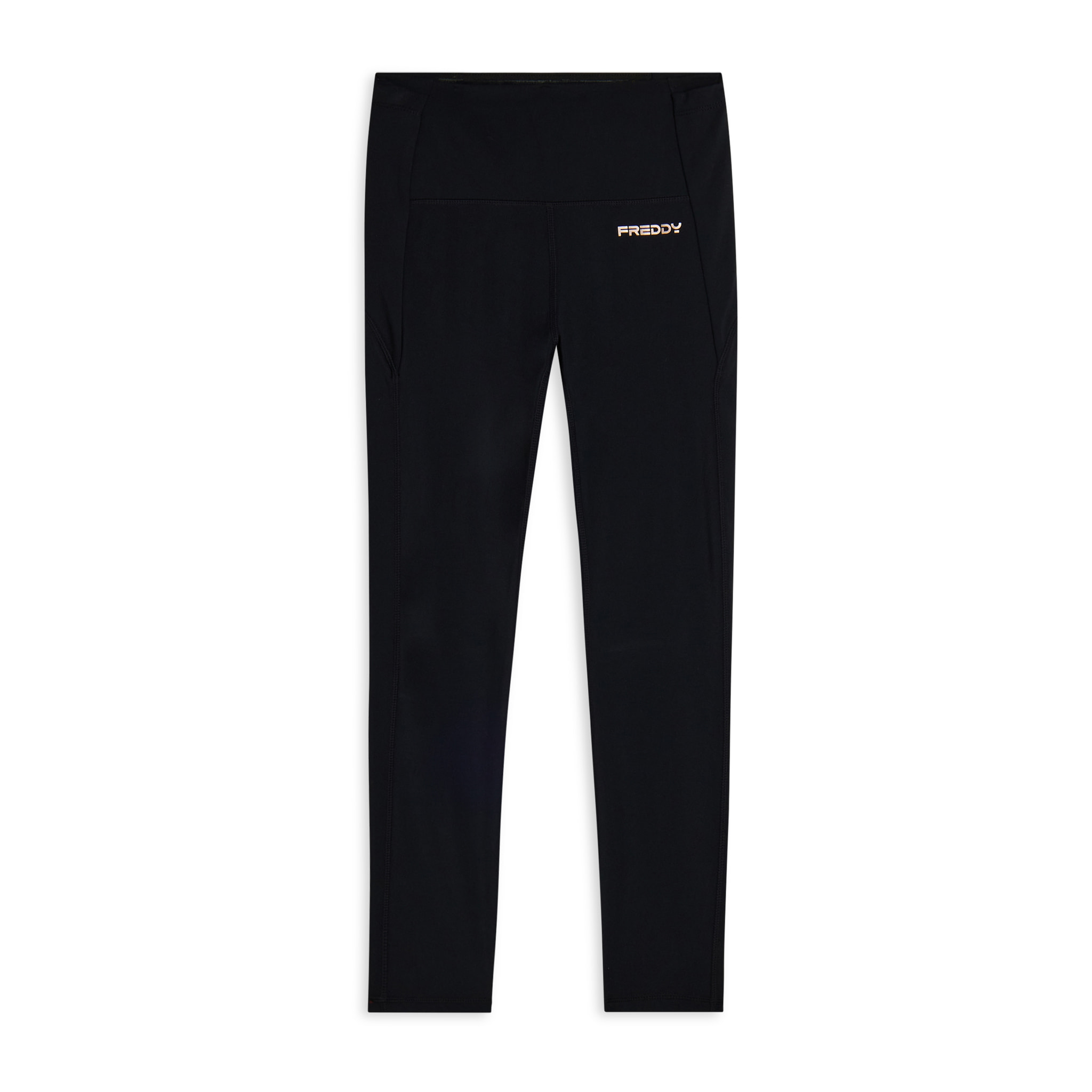 Leggings 7/8 a vita altissima con doppia tasca in vita