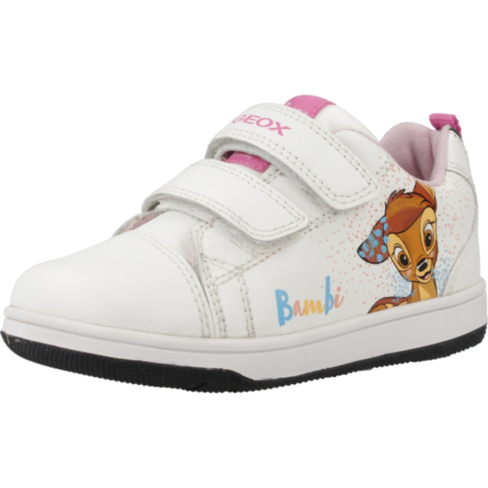 Zapatillas Niña de la marca GEOX  modelo B NEW FLICK GIRL White